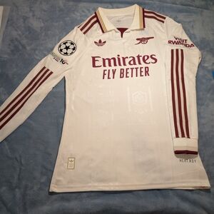 Arsenal Long Sleeve Jersey 25/26 Third Declan Rice #41